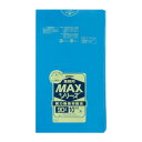 ジャパックス MAXシリーズポリ袋90L 青 10枚×30冊 S-91 1