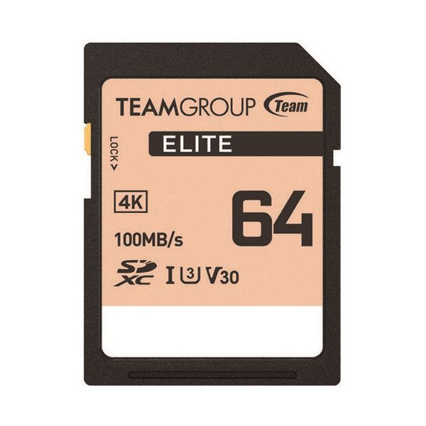 TEAM SDXCJ[h UHS-I U1 64GB TESDXC64GIV3001