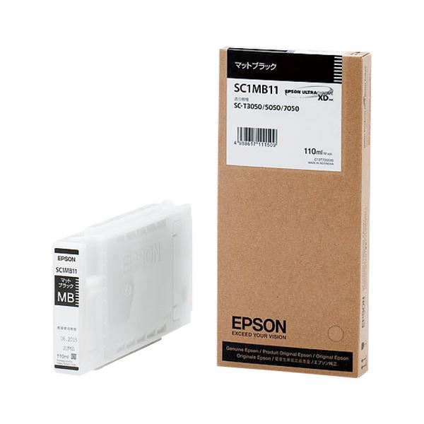 ץEPSON 󥯥åȥȥå SC1MB11 ڥ󥯿ޥåȥ֥å 110ml 1 ̵