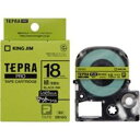 (業務用30セット) キングジム テプラ PROテープ/ラベルライター用テープ 【マット/幅：18mm】 SB18G グリーン(緑) 送料無料