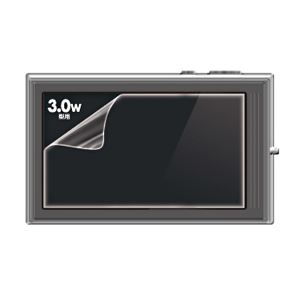 (まとめ)サンワサプライ 液晶保護フィルム(3.0型ワイド) DG-LC12W【×10セット】 送料無料