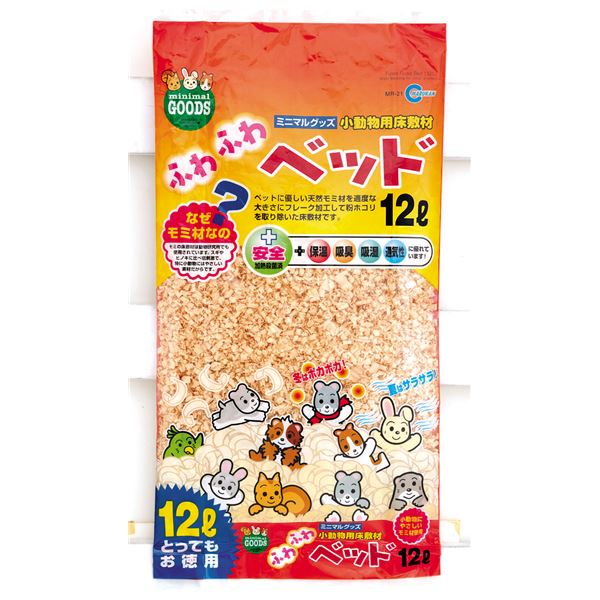 (まとめ）ふわふわベットお徳用 12L（ペット用品）【×10セット】 送料無料