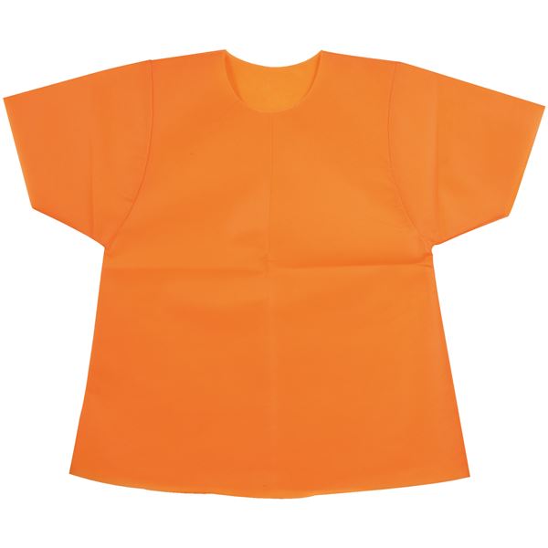（まとめ）衣装ベース シャツ J オレンジ【×20セット】