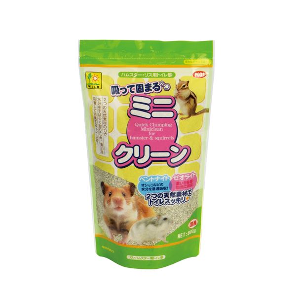 （まとめ） 吸って固まる ミニクリーン 800g （ペット用品） 【×10セット】 送料無料