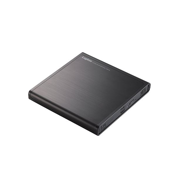 エレコム DVDドライブ/USB2.0/ブラック