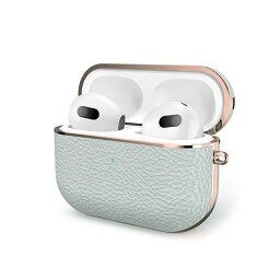 GAZE 本革ケースfor AirPods (第3世代) ペールグレー GZ22195AP3GR 送料無料