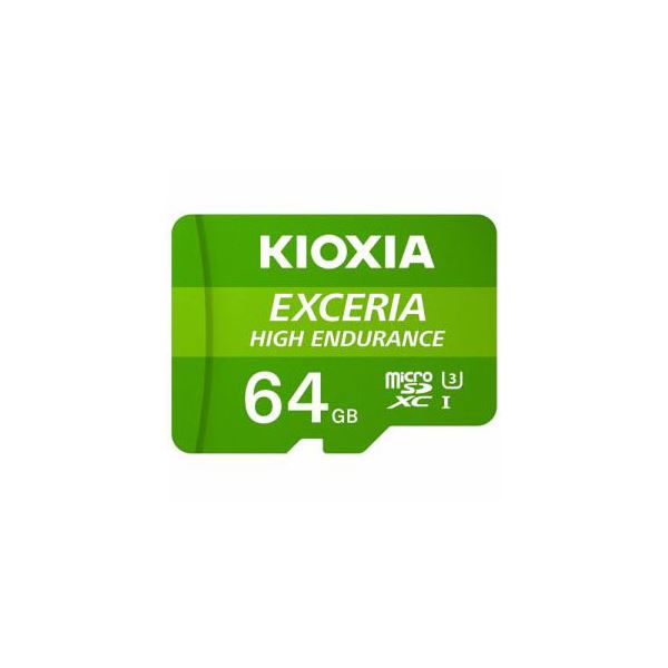 KIOXIA MicroSDJ[h EXCERIA HIGH ENDURANCE 64GB KEMU-A064G 