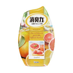 (まとめ) エステー お部屋の消臭力 グレープフルーツ 400ml 1セット（3個） 【×10セット】 送料無料