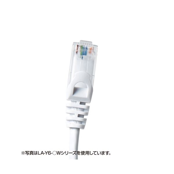 （まとめ）サンワサプライ カテゴリ6UTPLANケーブル ブルー 15m LA-Y6-15BL 1本【×2セット】 送料無料 3