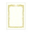 ササガワ タカ印 金箔賞状用紙 白 A3 ヨコ書用 10-3081 1セット(25枚：5枚×5パック) 送料無料
