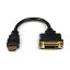 (ޤȤ) StarTechHDMI-DVI-DѴ֥ HDMI -DVI-D ᥹ 20cm HDDVIMF8IN 1 ڡ10åȡ ̵