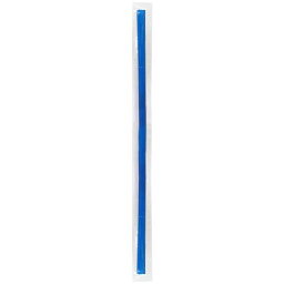 【ポイントUP】カラフルストローミディアム（個別包装）500本セット0.7×21cm／ブルー