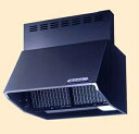 富士工業製 シロッコファンレンジフード W600×H600mm（BDR-3HL-6016TNBK）ブラック 送料無料