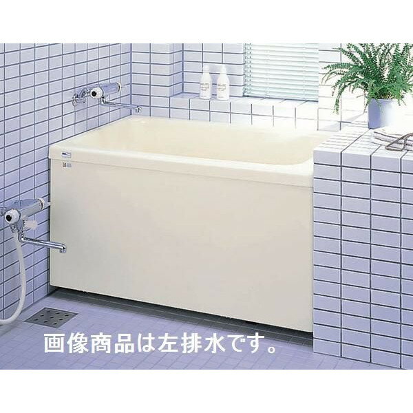 LIXIL・INAX　FRP製浴槽　ポリエック　800サイズ　和風タイプ　3方全エプロン　バランス釜取付用　PB-802C(BF)/L11 【メーカー直送便】