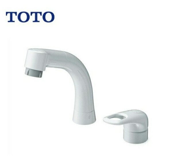TLS05301J 　洗面用 TOTO　スパウト昇降　ホース付き　シングル混合水栓　送料無料