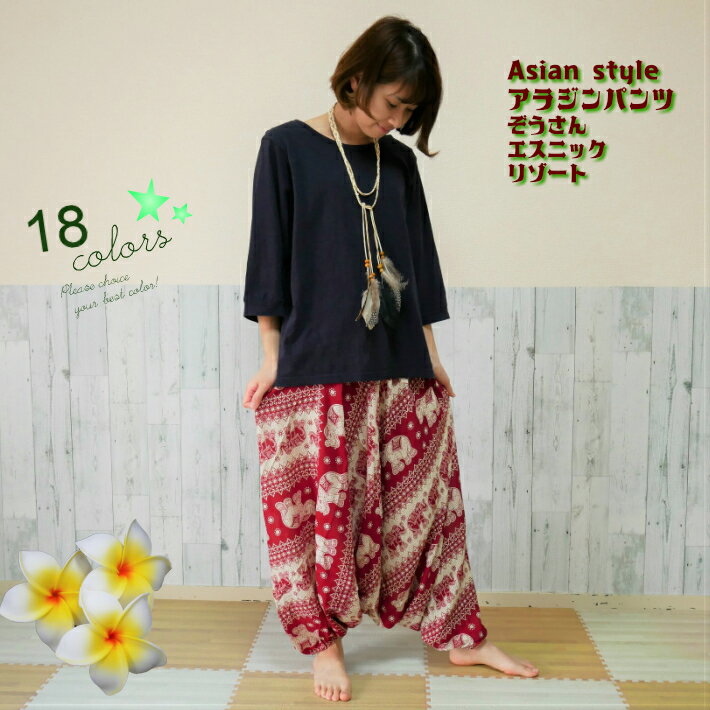 Asian pants アラジンパン