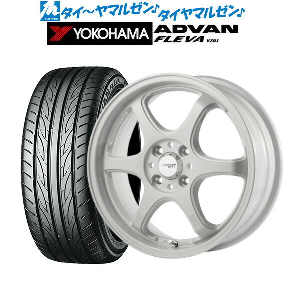 割引クーポン配布新品 サマータイヤ ホイール4本セット5ZIGEN ゴジゲン プロレーサー キャノンボール16インチ 6.5Jヨコハマ ADVAN アドバン フレバ V701195/45R16