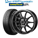 [5/1]P5倍+最大100%ポイントバック！★要エントリー新品 サマータイヤ ホイール4本セットモンツァ JP STYLE R1014インチ 5.5Jグッドイヤー エフィシエント グリップ エコ EG01165/65R14