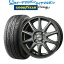 [3/20～26]割引クーポン配布新品 サマータイヤ ホイール4本セットBADX ロクサーニスポーツ SP1015インチ 4.5Jグッドイヤー イーグル LS2000 ハイブリッド2(HB2)165/55R15