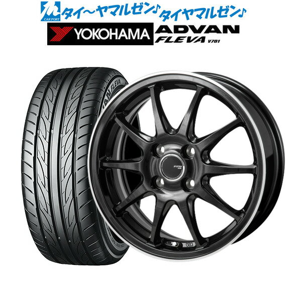 [5/9～15]割引クーポン配布新品 サマータイヤ ホイール4本セットモンツァ JP STYLE R1016インチ 6.0Jヨコハマ ADVAN アドバン フレバ V701195/50R16