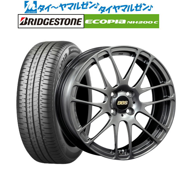 [SS期間]割引クーポン配布新品 サマータイヤ ホイール4本セットBBS JAPAN RE-L215インチ 6.0Jブリヂストン ECOPIA エコピア NH200C185/55R15