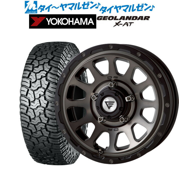 ストアポイント3倍!!新品 サマータイヤ ホイール4本セットFORCE デルタフォース OVAL(オーバル)16インチ 5.5Jヨコハマ GEOLANDAR ジオランダー X-AT (G016)215/70R16