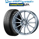 4/24～26 割引クーポン配布新品 サマータイヤ ホイール4本セットエンケイ PF03 16インチ 6.5Jグッドイヤー エフィシエント グリップ エコ EG01195/55R16