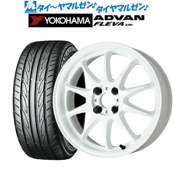 [5/9～15]割引クーポン配布新品 サマータイヤ ホイール4本セットワーク エモーション ZR1015インチ 5.0Jヨコハマ ADVAN アドバン フレバ V701165/50R15