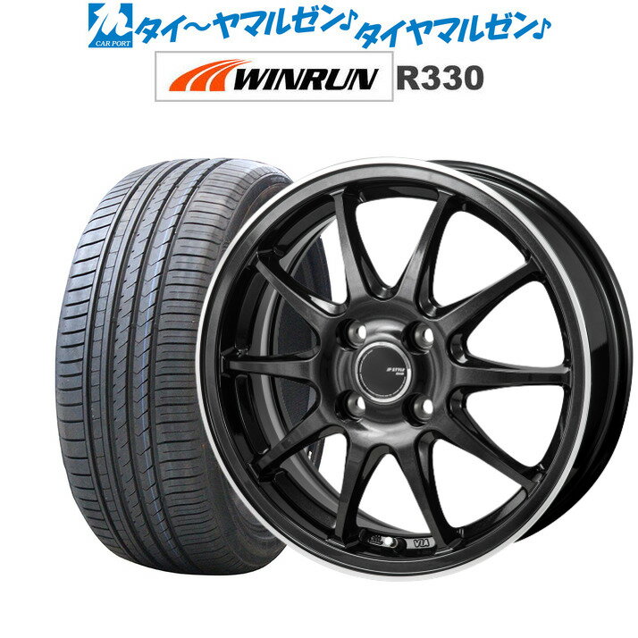 [5/23～26]割引クーポン配布新品 サマータイヤ ホイール4本セットモンツァ JP STYLE R1015インチ 4.5JWINRUN ウインラン R330165/50R15