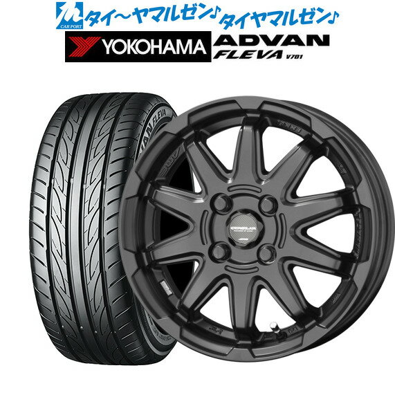 [5/9～15]割引クーポン配布新品 サマータイヤ ホイール4本セットKYOHO サーキュラー C10S16インチ 6.0Jヨコハマ ADVAN アドバン フレバ V701205/45R16