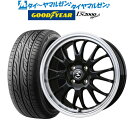 [4/20]割引クーポン配布新品 サマータイヤ ホイール4本セットBADX エスホールド S-8M15インチ 4.5Jグッドイヤー イーグル LS2000 ハイブリッド2(HB2)165/55R15