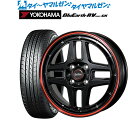 [3/20～26]割引クーポン配布新品 サマータイヤ ホイール4本セットニューレイトン ビートステージ WT-C14インチ 4.5Jヨコハマ BluEarth ブルーアース RV03CK(RV-03CK)155/65R14