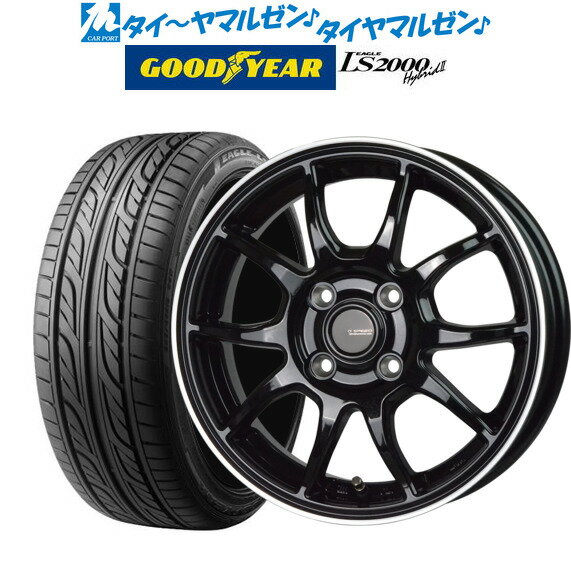 [5/9～15]割引クーポン配布新品 サマータイヤ ホイール4本セットホットスタッフ G.speed P-0615インチ 5.5Jグッドイヤー イーグル LS2000 ハイブリッド2(HB2)185/55R15