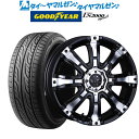 4/14～16 割引クーポン配布新品 サマータイヤ ホイール4本セットクリムソン MG ビースト for K-CAR15インチ 5.0Jグッドイヤー イーグル LS2000 ハイブリッド2(HB2)165/50R15