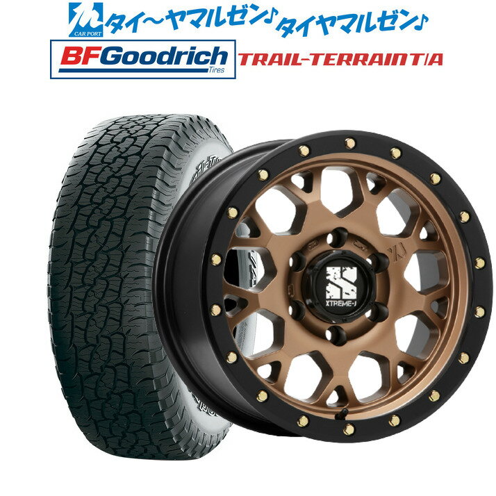 [5/23～26]割引クーポン配布新品 サマータイヤ ホイール4本セットMLJ エクストリーム XJ0417インチ 8.0Jグッドリッチ トレールテレーン T/A265/65R17