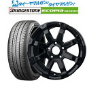 割引クーポン配布新品 サマータイヤ ホイール4本セットBADX ロックケリー ROCK KELLY MX-I17インチ 7.5Jブリヂストン ECOPIA エコピア NH200225/55R17