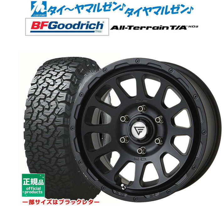 割引クーポン配布新品 サマータイヤ ホイール4本セットFORCE デルタフォース OVAL(オーバル)17インチ 8.0Jグッドリッチ オールテレーン T/A KO2275/70R17