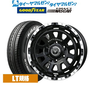 [4/24～26]割引クーポン配布新品 サマータイヤ ホイール4本セットBADX ロクサーニ バトルシップ NEO(ネオ)16インチ 6.5Jグッドイヤー EAGLE イーグル #1 NASCAR (ナスカー)215/65R16