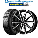 [5/9～15]割引クーポン配布新品 サマータイヤ ホイール4本セットMID ユーロスピード V2514インチ 5.5Jグッドイヤー エフィシエント グリップ エコ EG01175/70R14