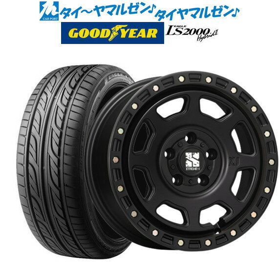 [5/9～15]割引クーポン配布新品 サマータイヤ ホイール4本セットMLJ エクストリーム XJ0716インチ 7.0Jグッドイヤー イーグル LS2000 ハイブリッド2(HB2)205/55R16