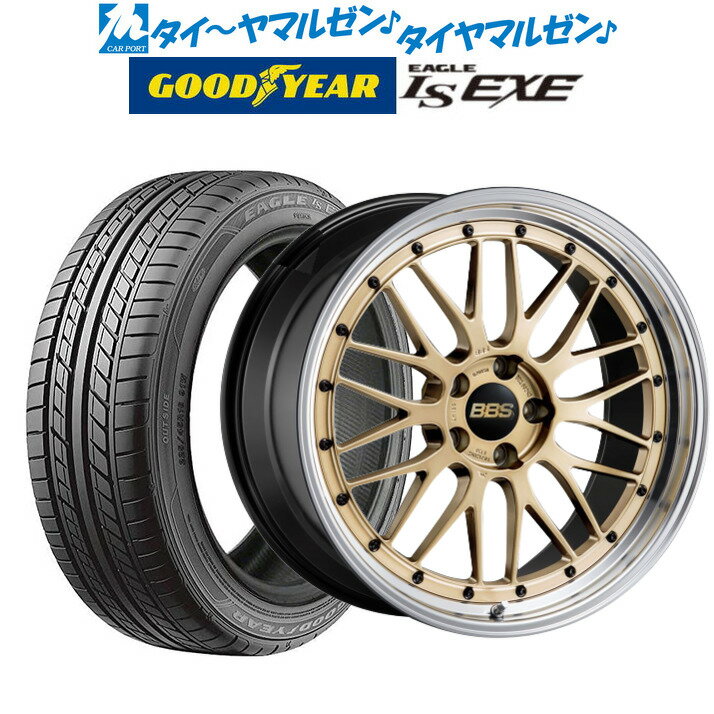 [5/20]割引クーポン配布新品 サマータイヤ ホイール4本セットBBS JAPAN LM19インチ 7.5Jグッドイヤー イーグル LS EXE（エルエス エグゼ）215/35R19