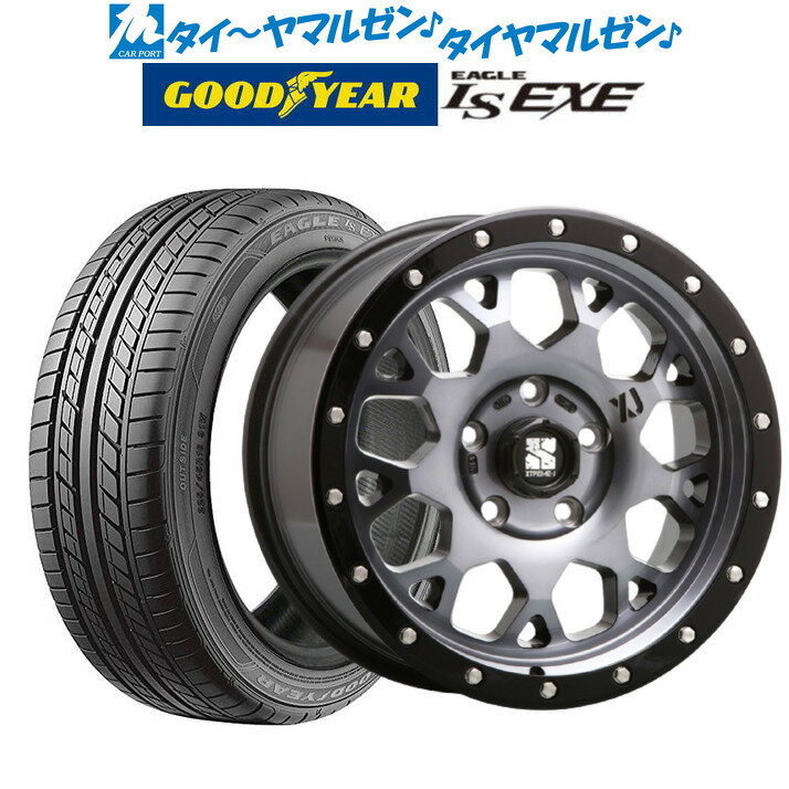 [5/9～15]割引クーポン配布新品 サマータイヤ ホイール4本セットMLJ エクストリーム XJ0420インチ 8.5Jグッドイヤー イーグル LS EXE（エルエス エグゼ）245/40R20