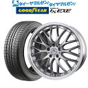 [4/24～26]割引クーポン配布新品 サマータイヤ ホイール4本セットBADX ロクサーニ マルチフォルケッタ18インチ 7.0Jグッドイヤー イーグル LS EXE（エルエス エグゼ）215/45R18