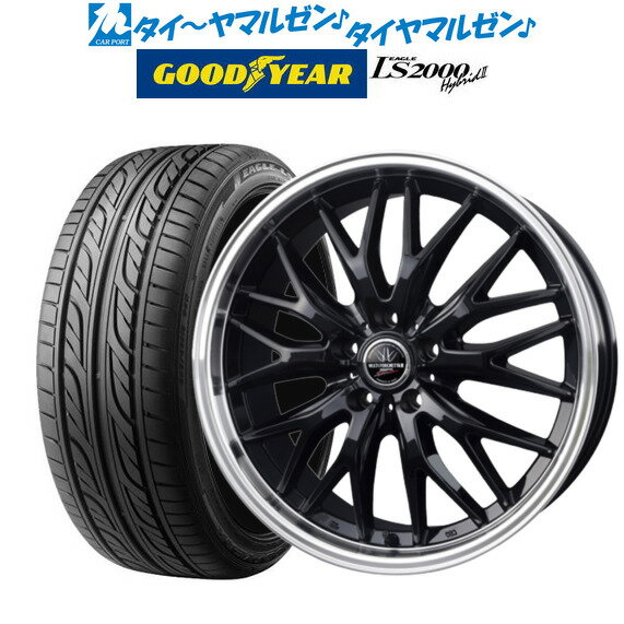 5/18 ストアポイント3倍 新品 サマータイヤ ホイール4本セットBADX ロクサーニ マルチフォルケッタ2 SP-SPECTOR19インチ 7.5Jグッドイヤー イーグル LS2000 ハイブリッド2(HB2)225/35R19