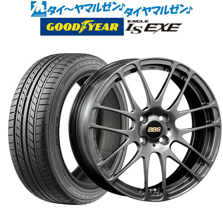 [6/1]P5倍+最大100%ポイントバック！★要エントリー新品 サマータイヤ ホイール4本セットBBS JAPAN RE-L217インチ 7.0Jグッドイヤー イーグル LS EXE（エルエス エグゼ）205/40R17