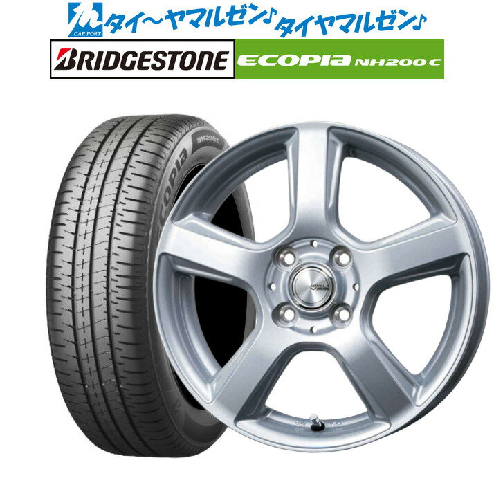 [5/23～26]割引クーポン配布新品 サマータイヤ ホイール4本セットトピー シビラ V-8813インチ 4.5Jブリヂストン ECOPIA エコピア NH200C155/70R13