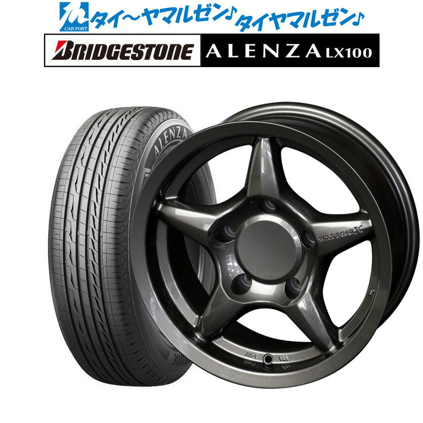 割引クーポン配布新品 サマータイヤ ホイール4本セットアピオ WILDBOAR X16インチ 5.5Jブリヂストン ALENZA アレンザ LX100215/70R16