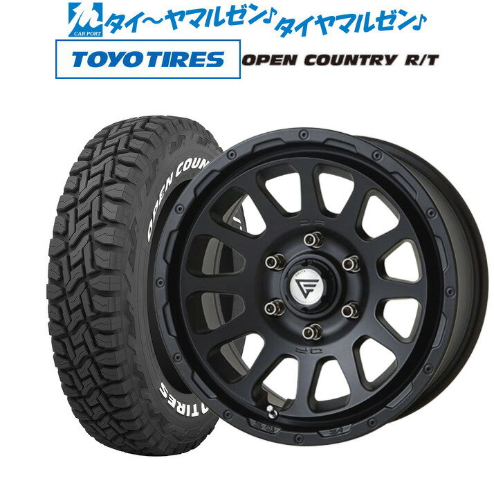 割引クーポン配布新品 サマータイヤ ホイール4本セットFORCE デルタフォース OVAL(オーバル)17インチ 8.0Jトーヨータイヤ オープンカントリー R/T 265/70R17