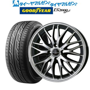 [5/1]P5倍+最大100%ポイントバック！★要エントリー新品 サマータイヤ ホイール4本セットBADX ロクサーニ マルチフォルケッタ2 SP-SPECTOR16インチ 5.0Jグッドイヤー イーグル LS2000 ハイブリッド2(HB2)165/50R16