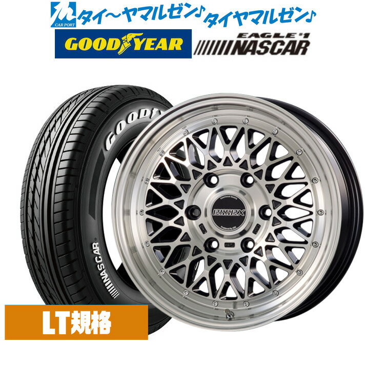 5/18 ストアポイント3倍 新品 サマータイヤ ホイール4本セットCRS ESSEX エセックス ENCM(1ピース)16インチ 6.5Jグッドイヤー EAGLE イーグル 1 NASCAR (ナスカー)215/65R16